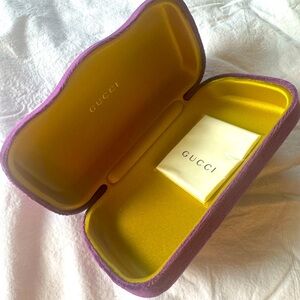 Gucci sunglasses case